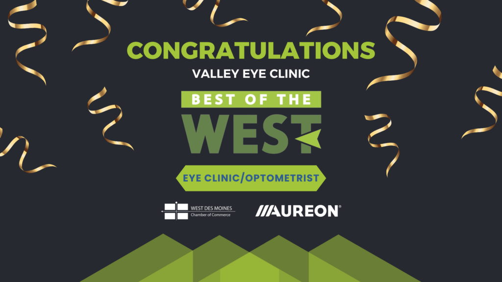 West Des Moines Chamber of Commerce picks Valley Eye Clinic as best eye clinic in the city